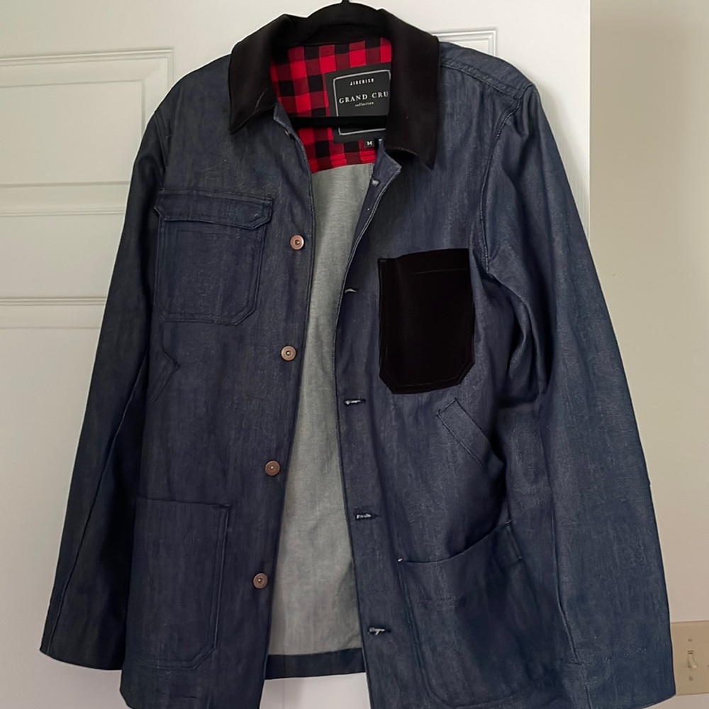 Jiberish Grand Cru Denim Jacket, Size Medium